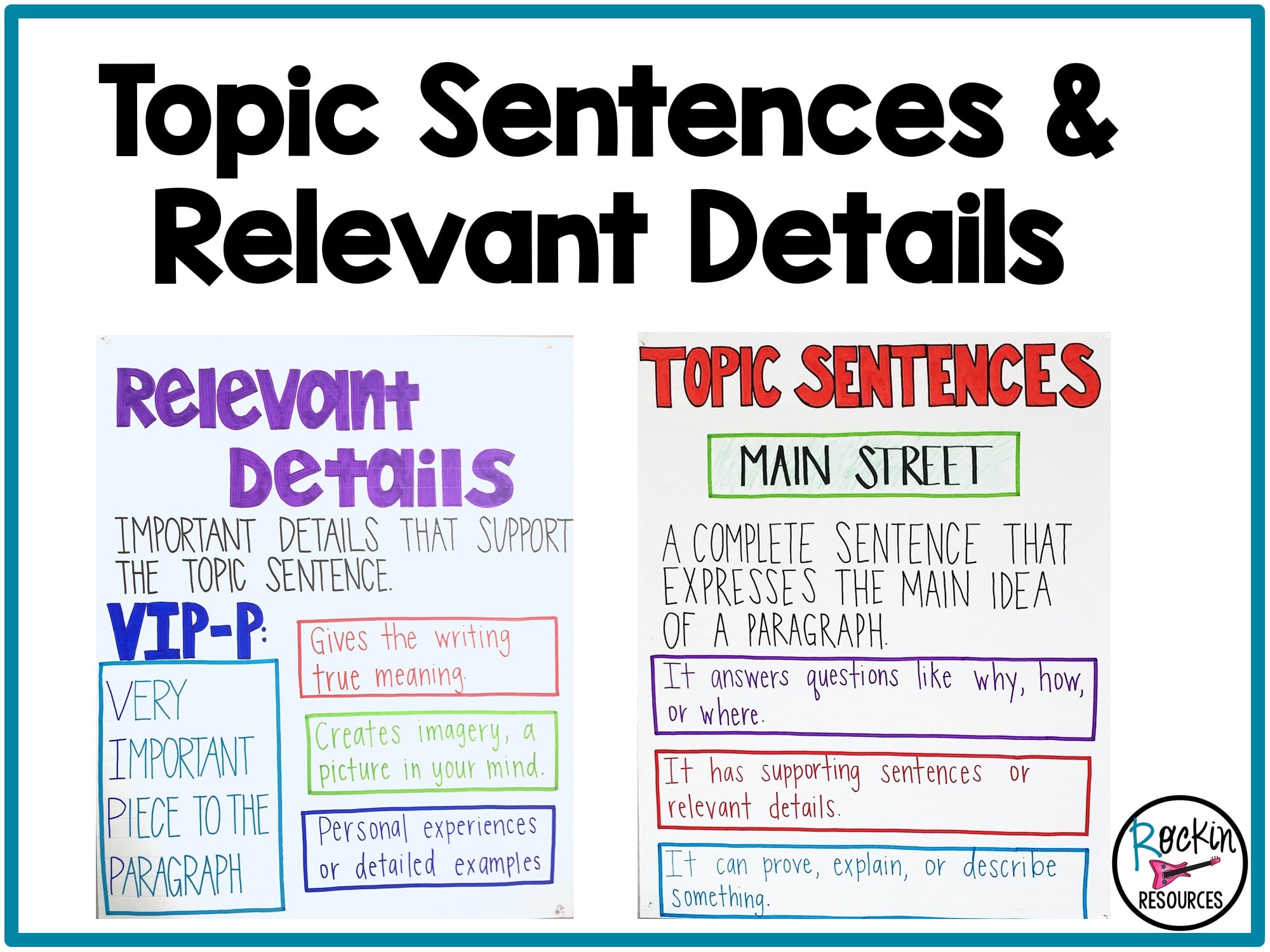 topic sentence vs essay