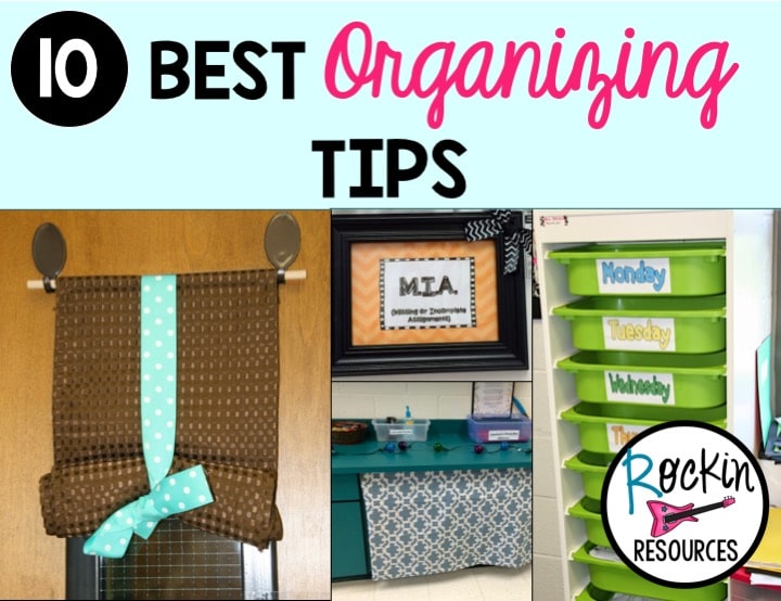 10 BEST ORGANIZING TIPS Rockin Resources
