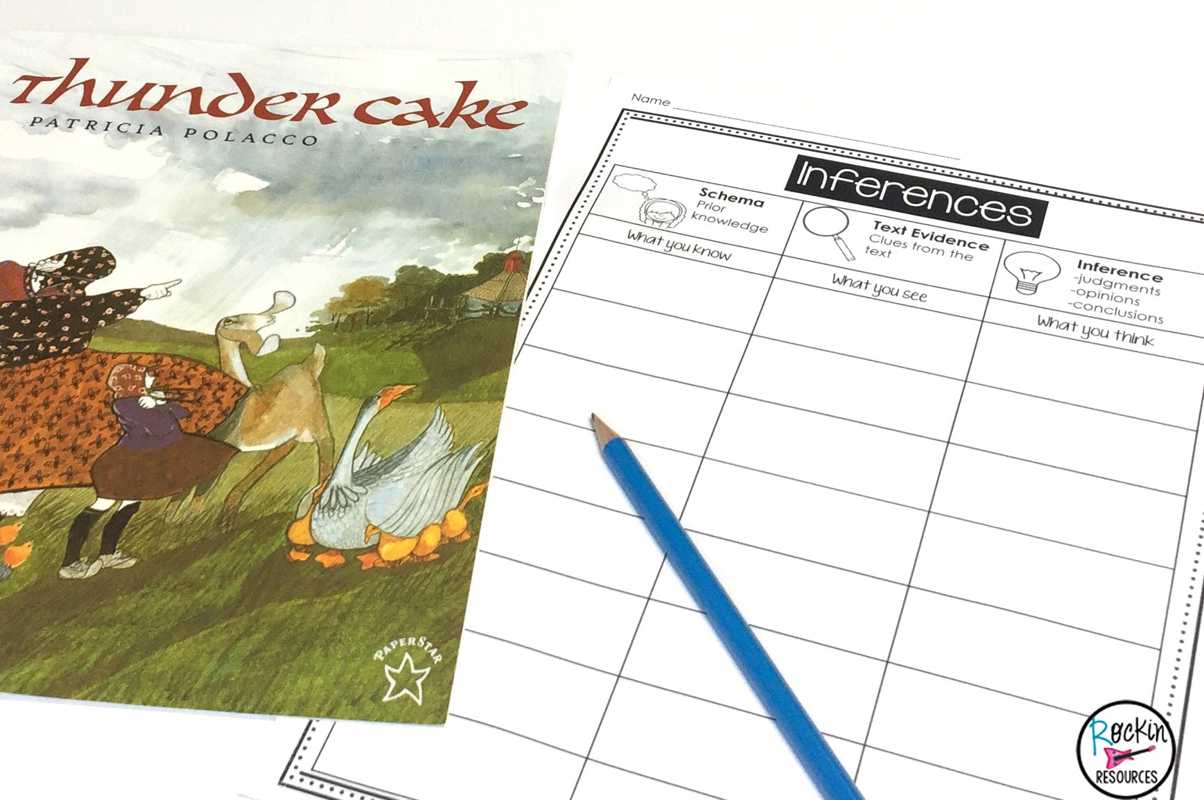 Inference Mentor Text Rockin Resources