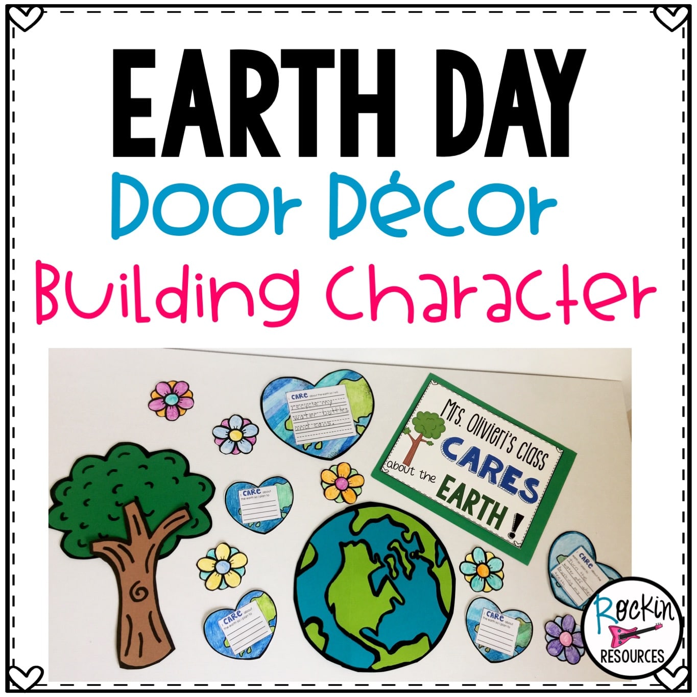 April/ Earth Day Door Decor - Rockin Resources