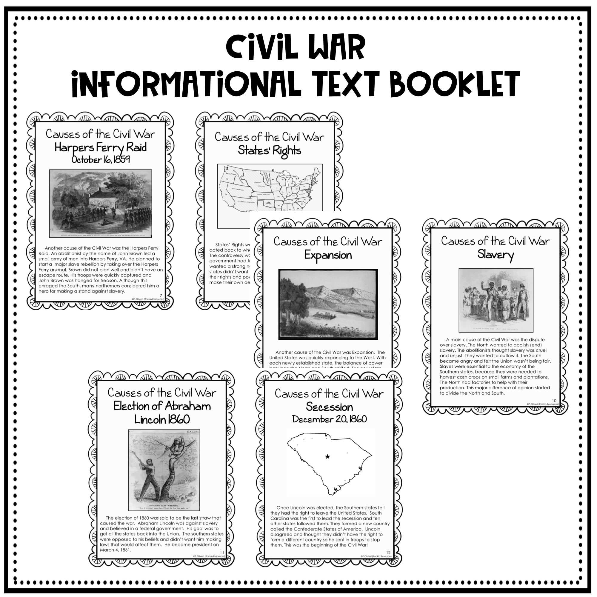 U.S. History Informational Text Booklets Bundle - Rockin Resources