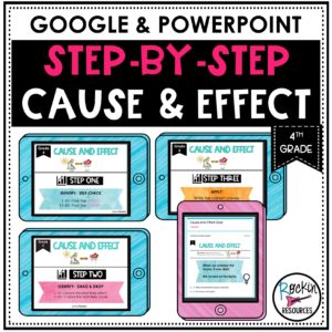 Digital Step-by-Step Cause and Effect Practice