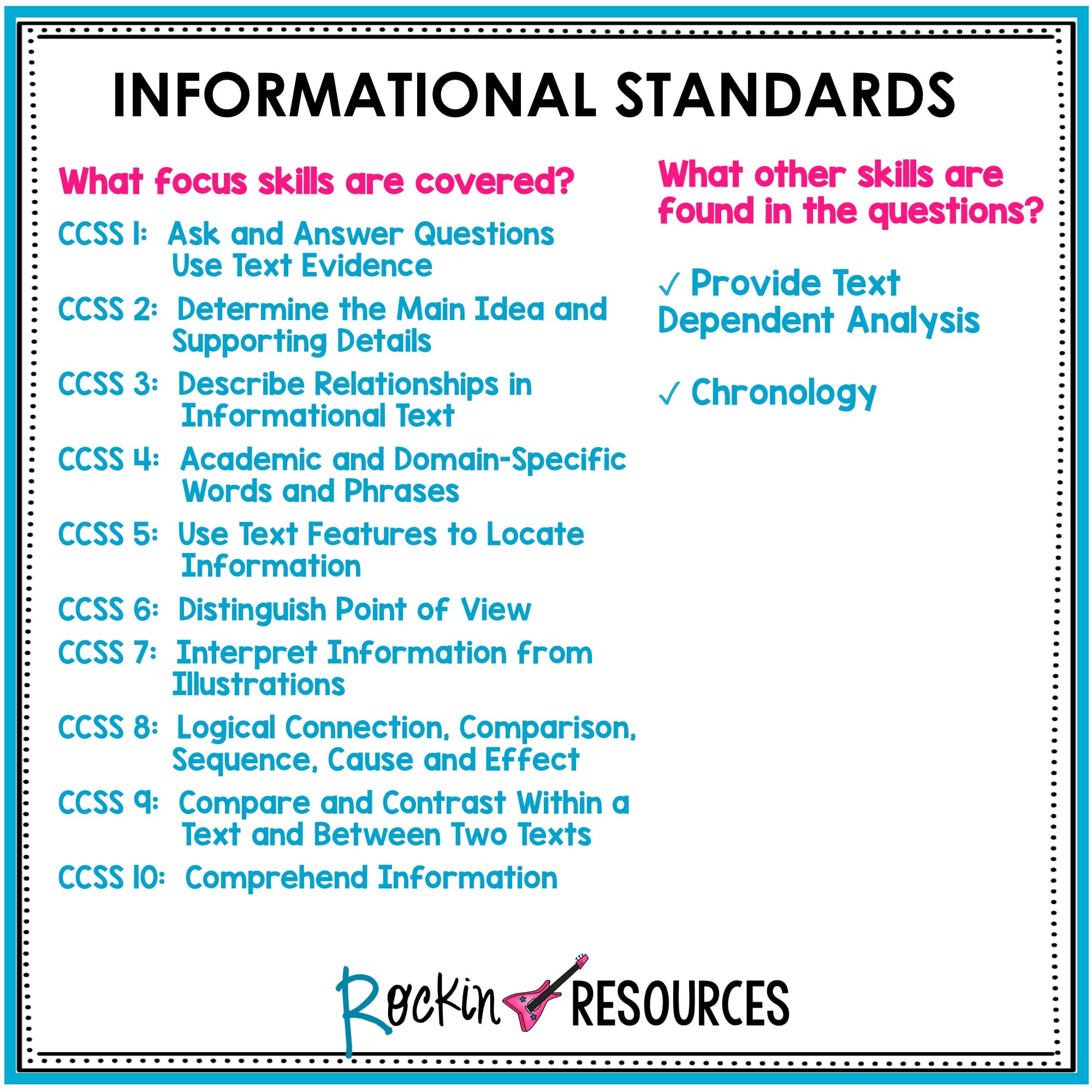 3rd Grade Informational Reading Comprehension Passages - Rockin Resources