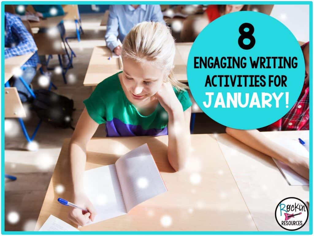 8 Engaging Writing Activities for January - Rockin Resources