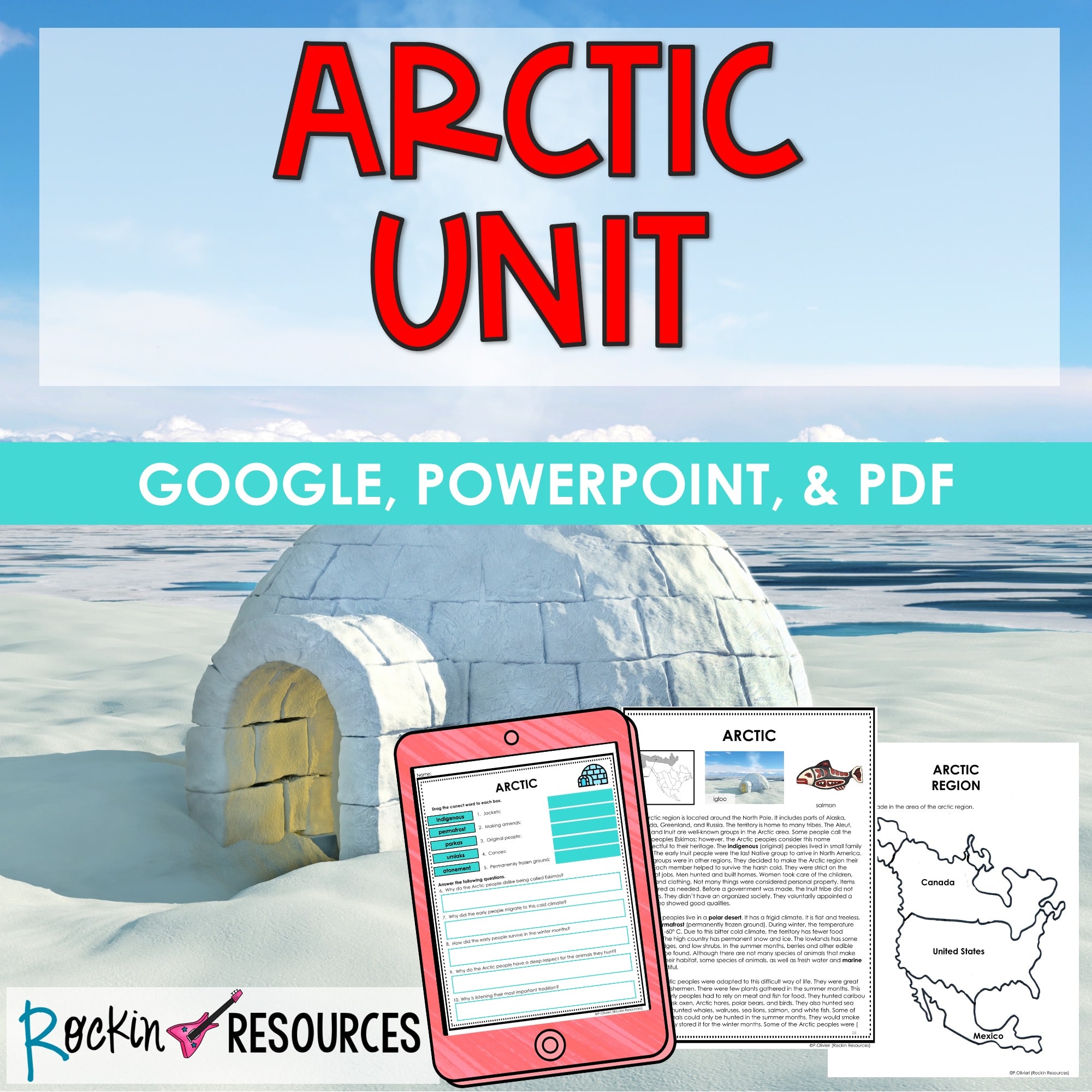 Arctic Region Native American Indigenous People Rockin Resources