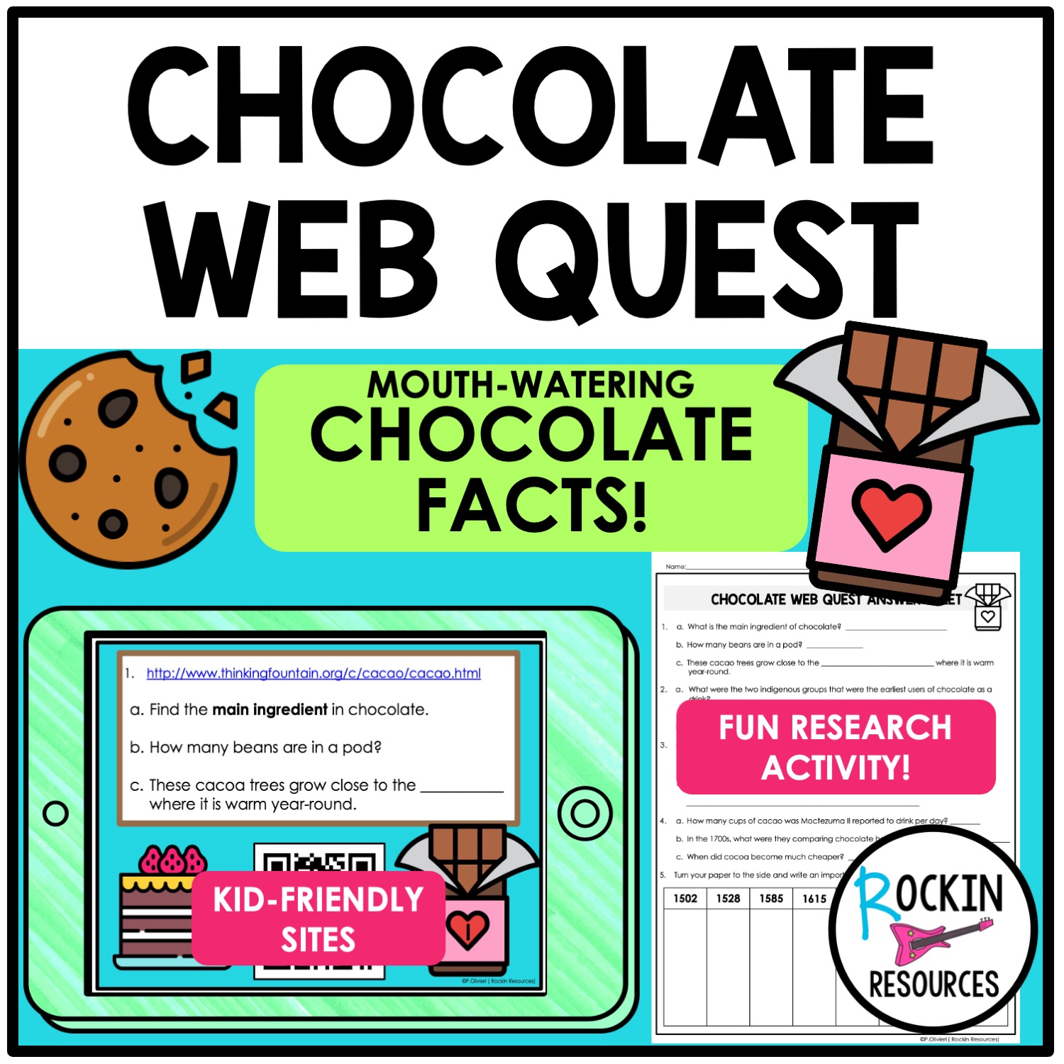 Chocolate Web Quest