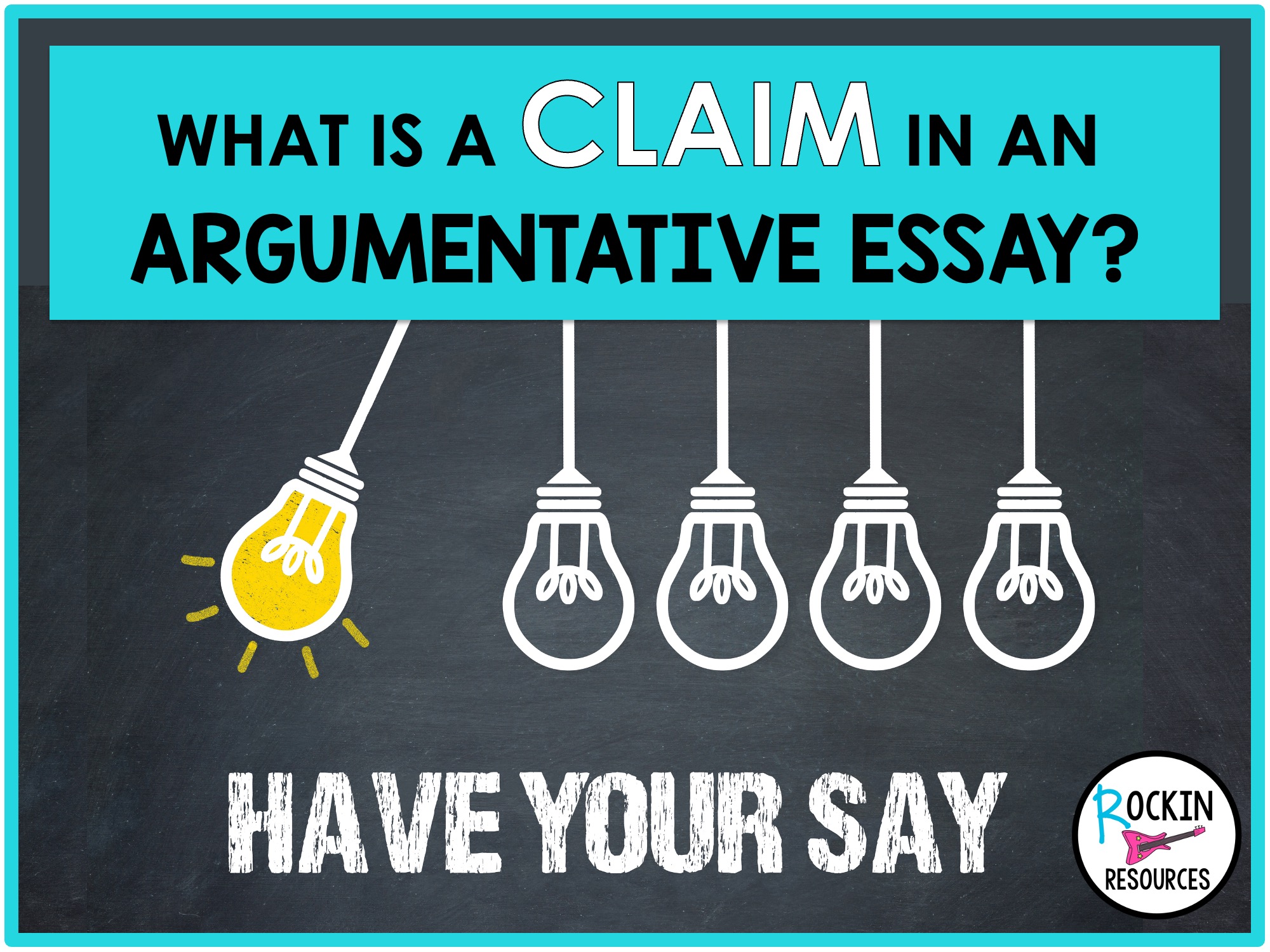 function of a claim in an argumentative essay