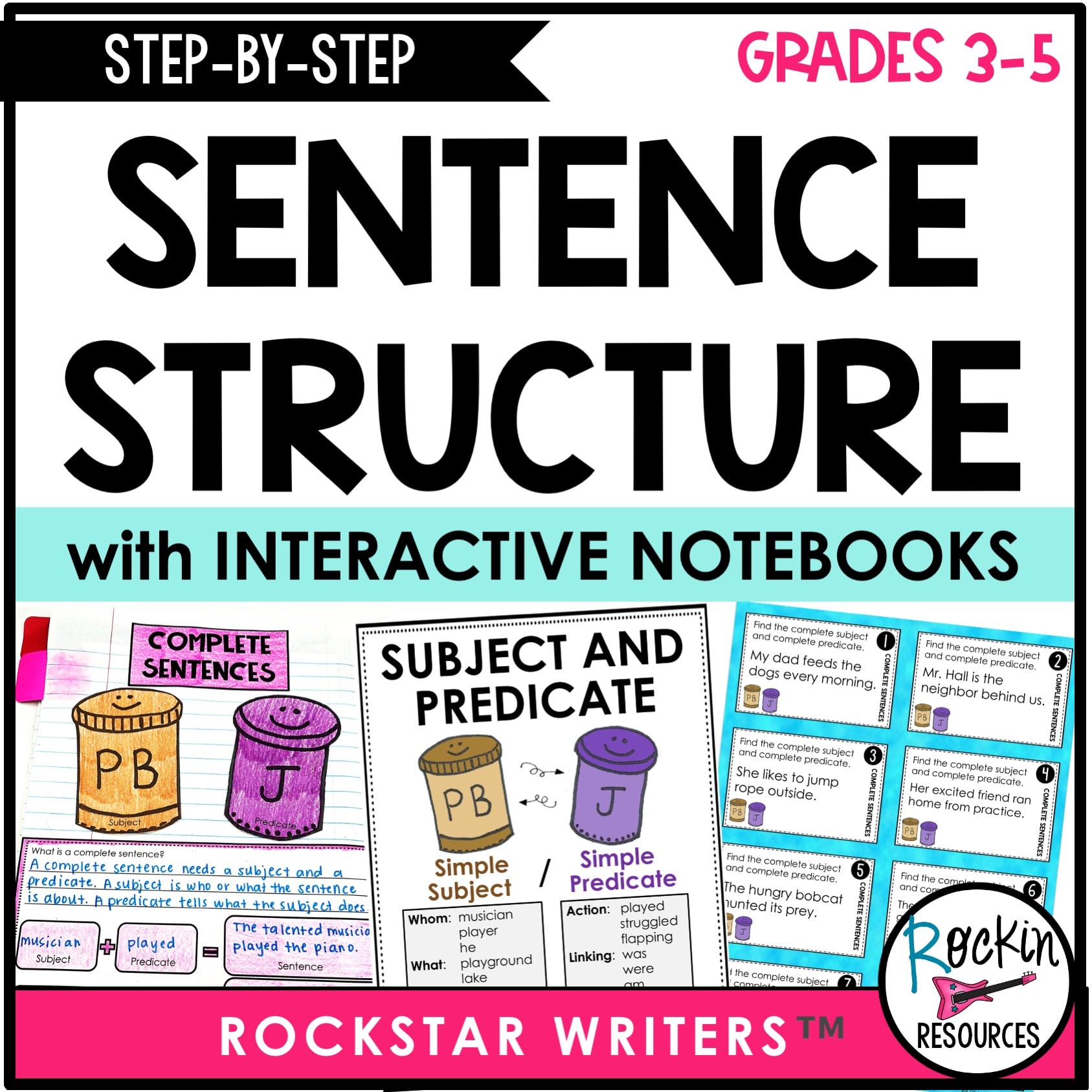 Sentence Structure Unit - Rockin Resources