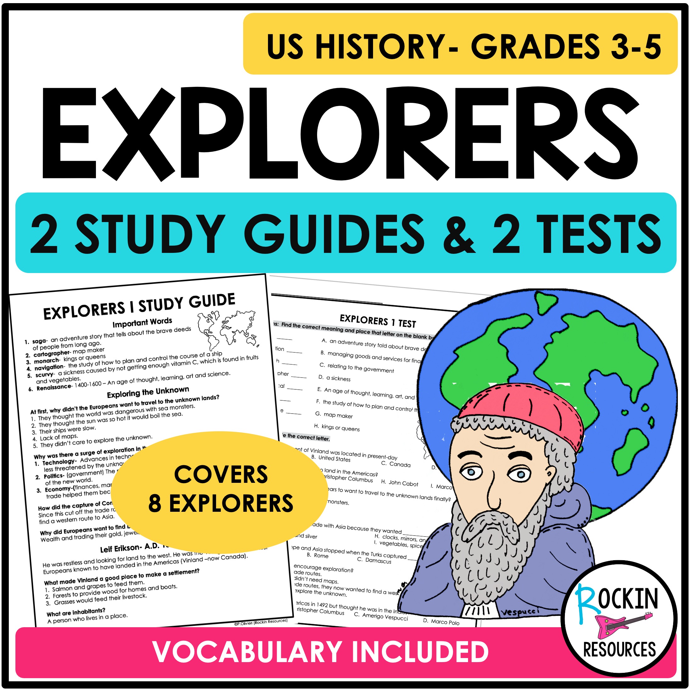 Explorers Test and Study Guide 2026