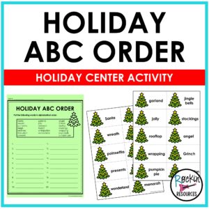 Holiday ABC Order