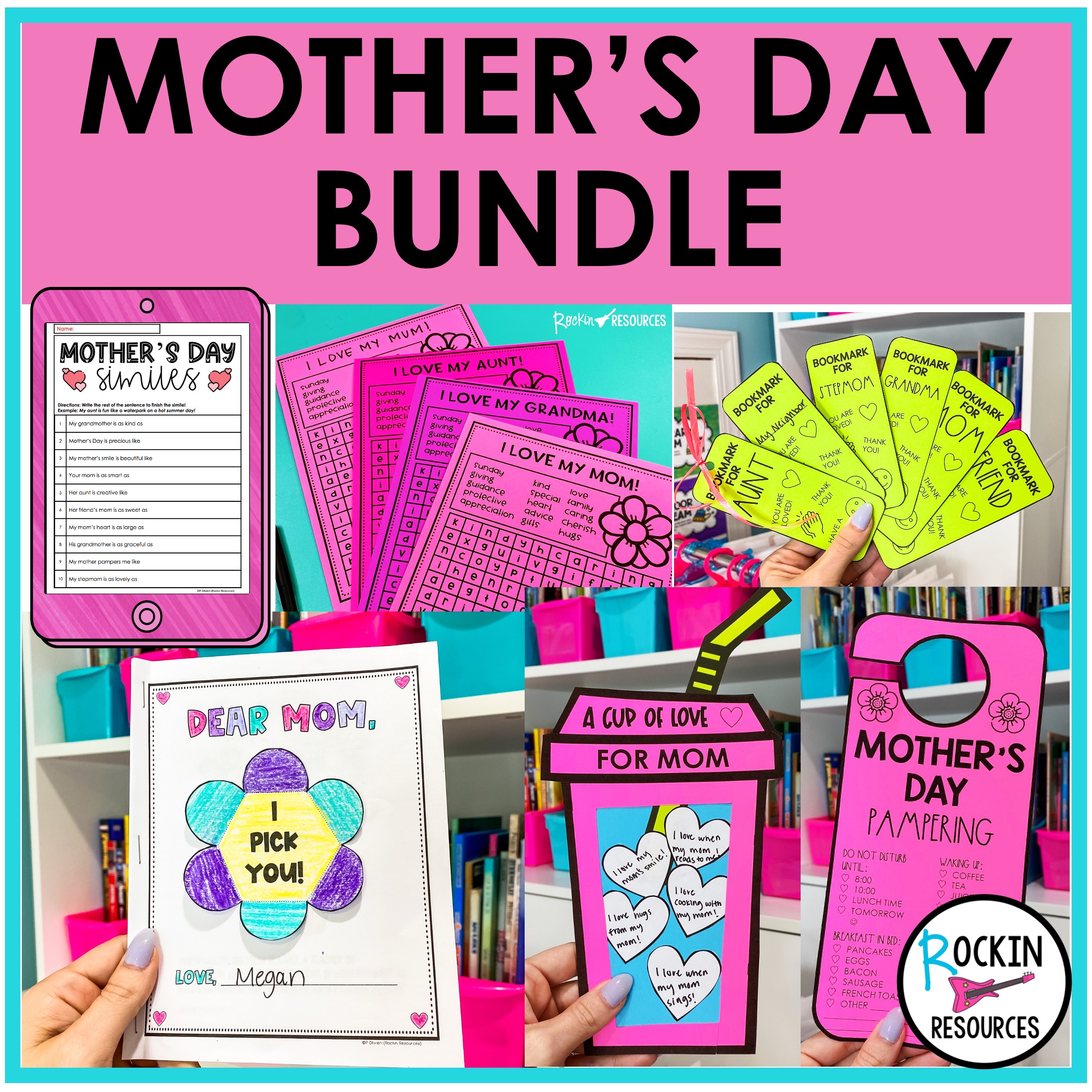 Mother's Day Crafts | Mother's Day Activities | Mother's Day Booklet | Bundle