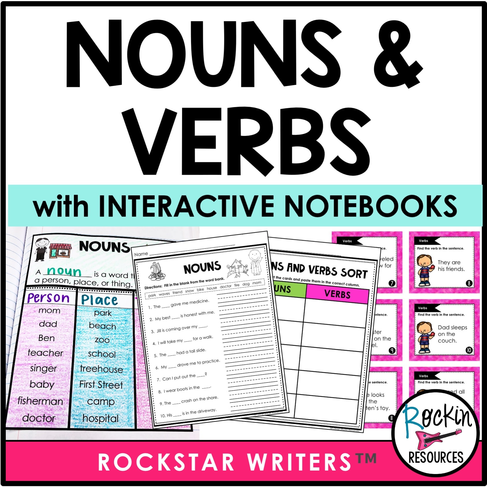 Primary Sentence Structure And Paragraph Bundle - Rockin Resources