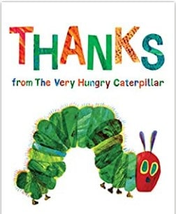 Thanks from The Very Hungry Caterpillar