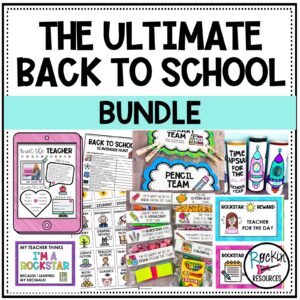 Ultimate Back to School Bundle | First Week of School