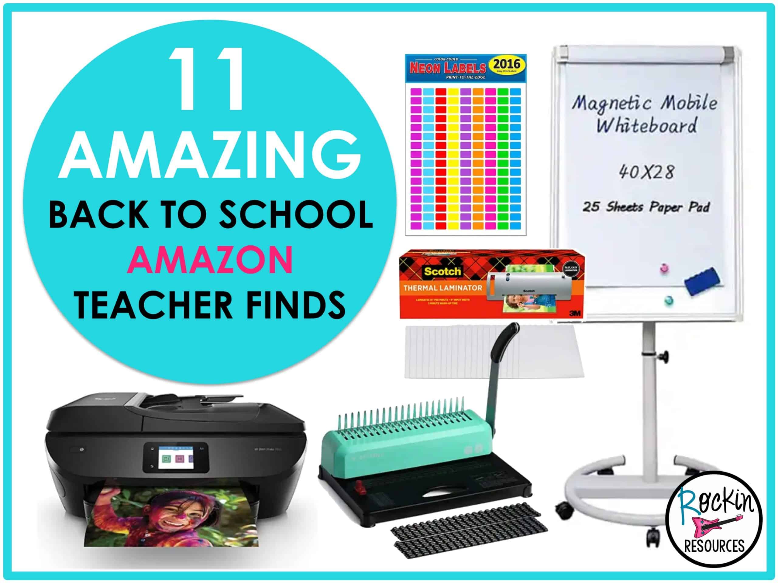 11 Amazing Back To School Amazon Teacher Finds - Rockin Resources