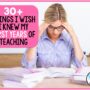 teaching tips and tricks for first year teacher