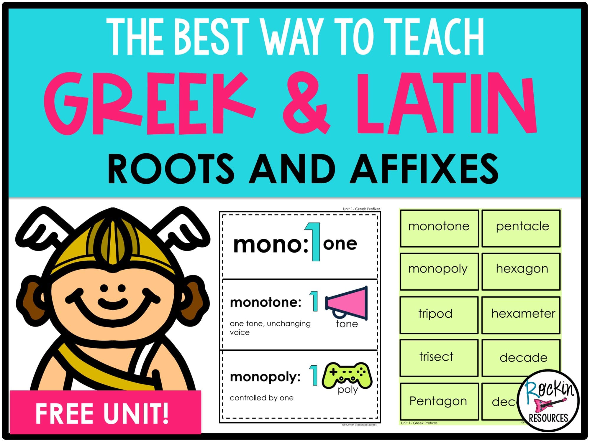 The Best Way To Teach Greek And Latin Roots And Affixes | Rockin Resources