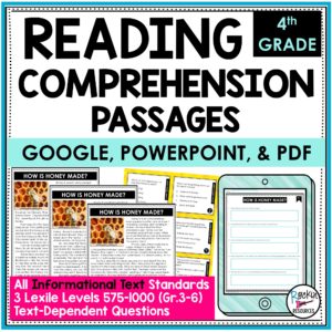 4th Grade Informational Reading Comprehension Passages
