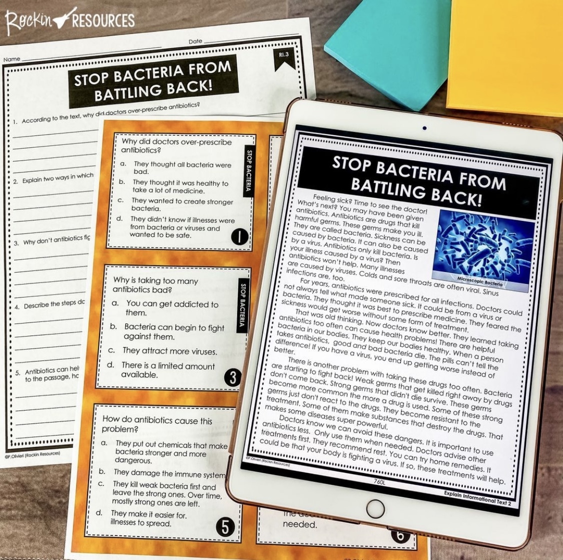 Six Ways to Use Close Reading in Your Classroom - Rockin Resources