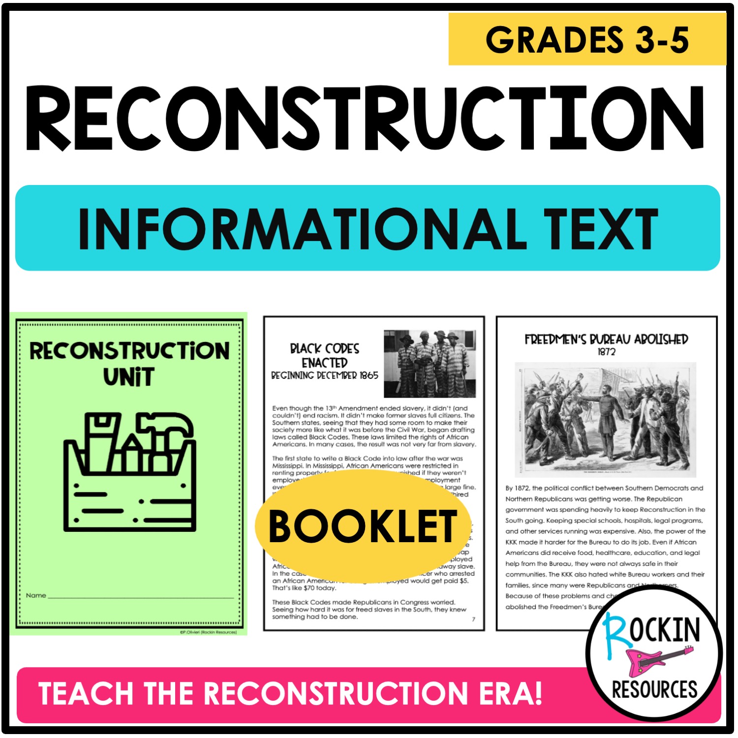 reconstruction informational booklet 2026 cover